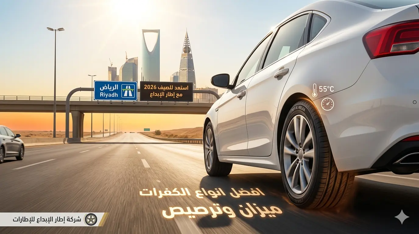 استعداداً لصيف 2026: دليل "إطار الإبداع" لتجهيز كفرات سيارتك للمشاوير الطويلة.