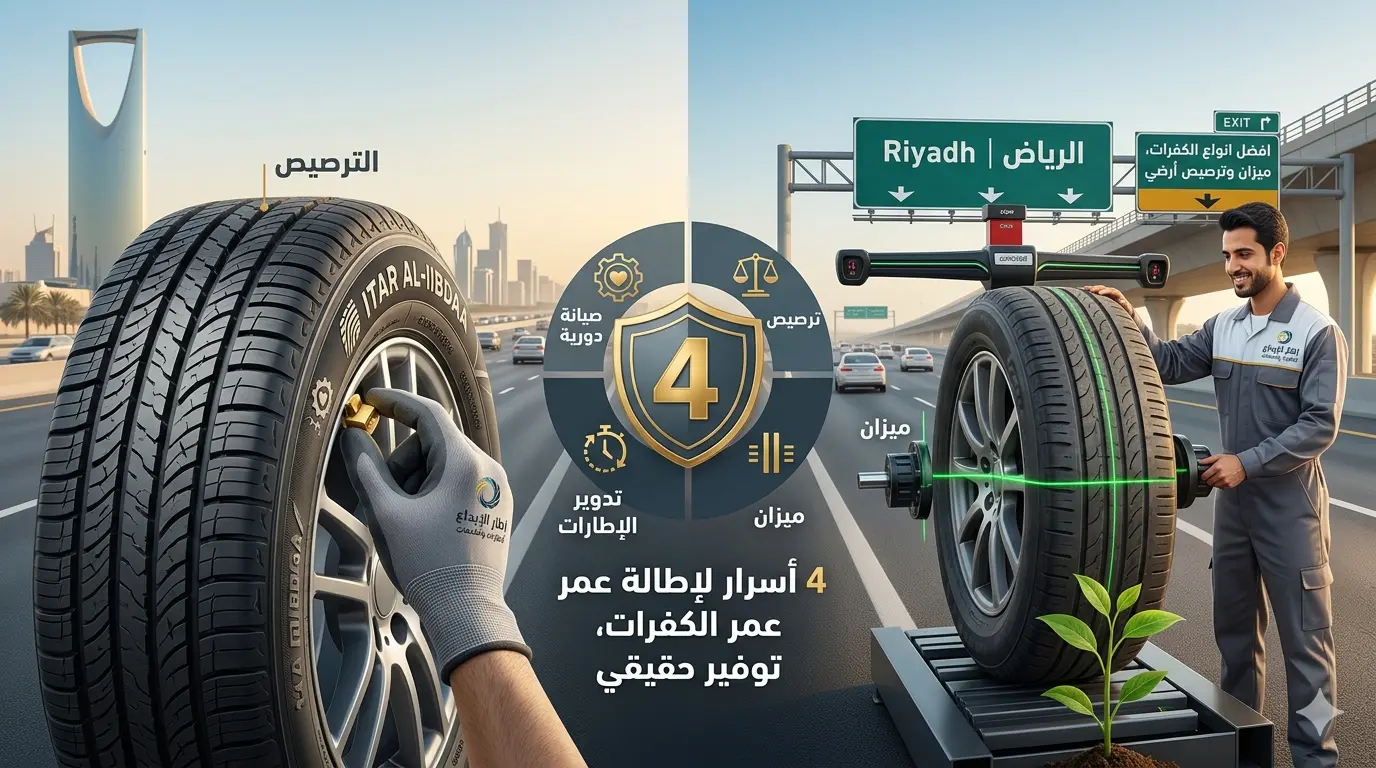 4 أسرار يتبعها المحترفون لإطالة عمر "كفرات" سيارتك لسنوات طويلة!